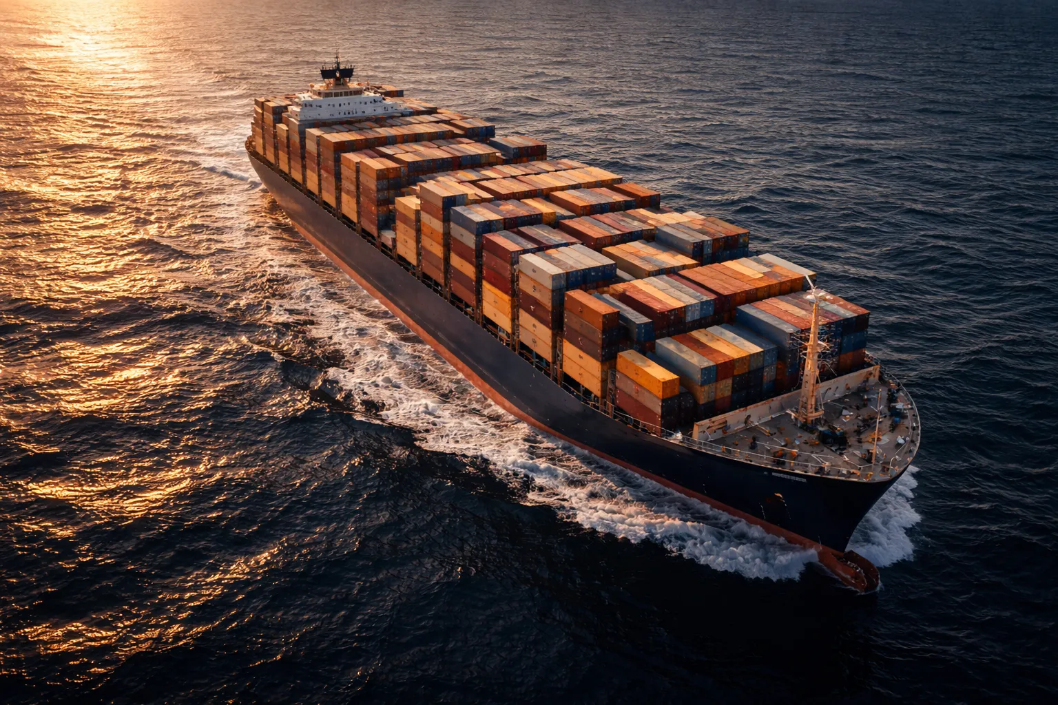 Global shipping containers and logistics network operations